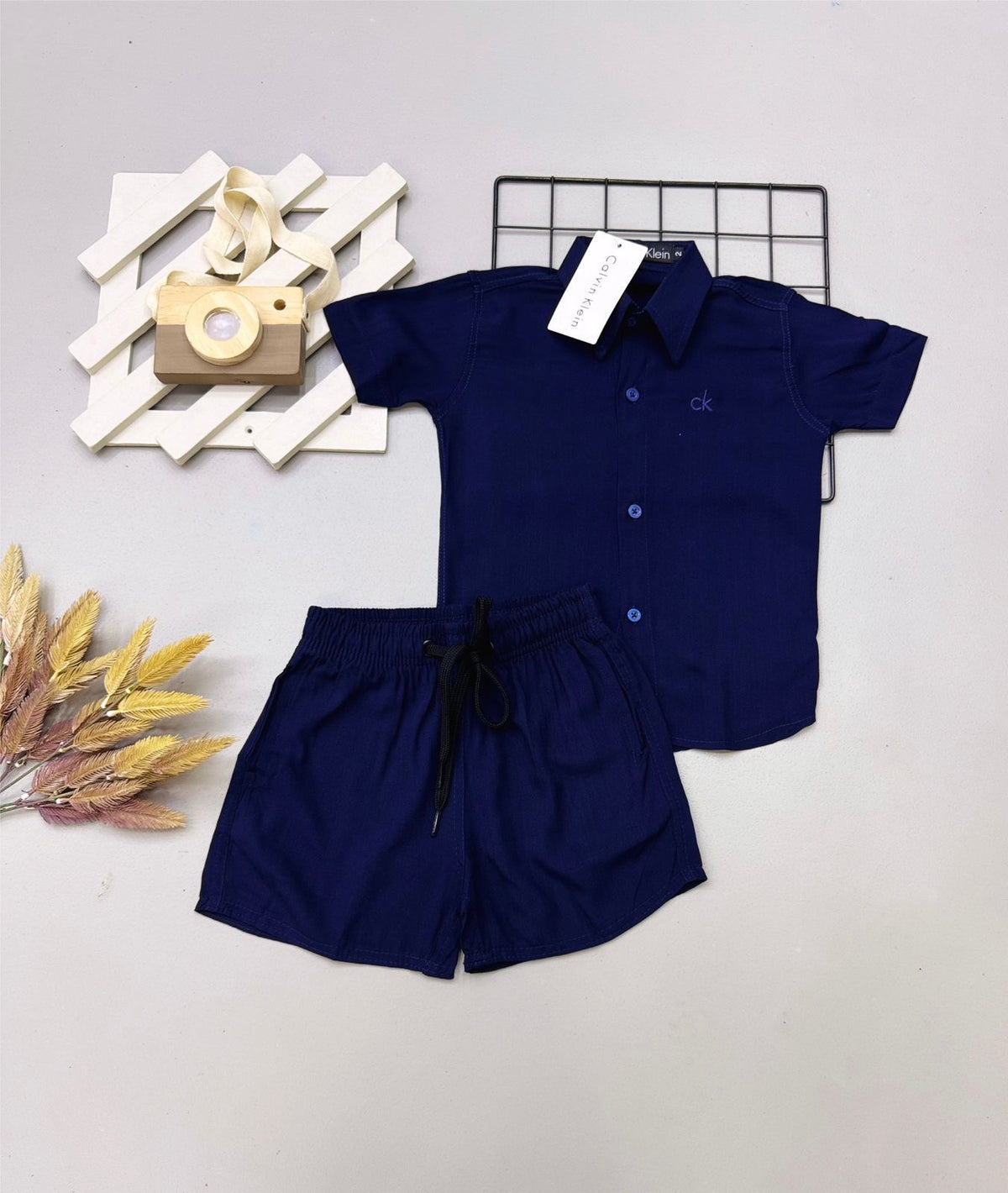 Conjunto Mauricinho Verão CK Infantil