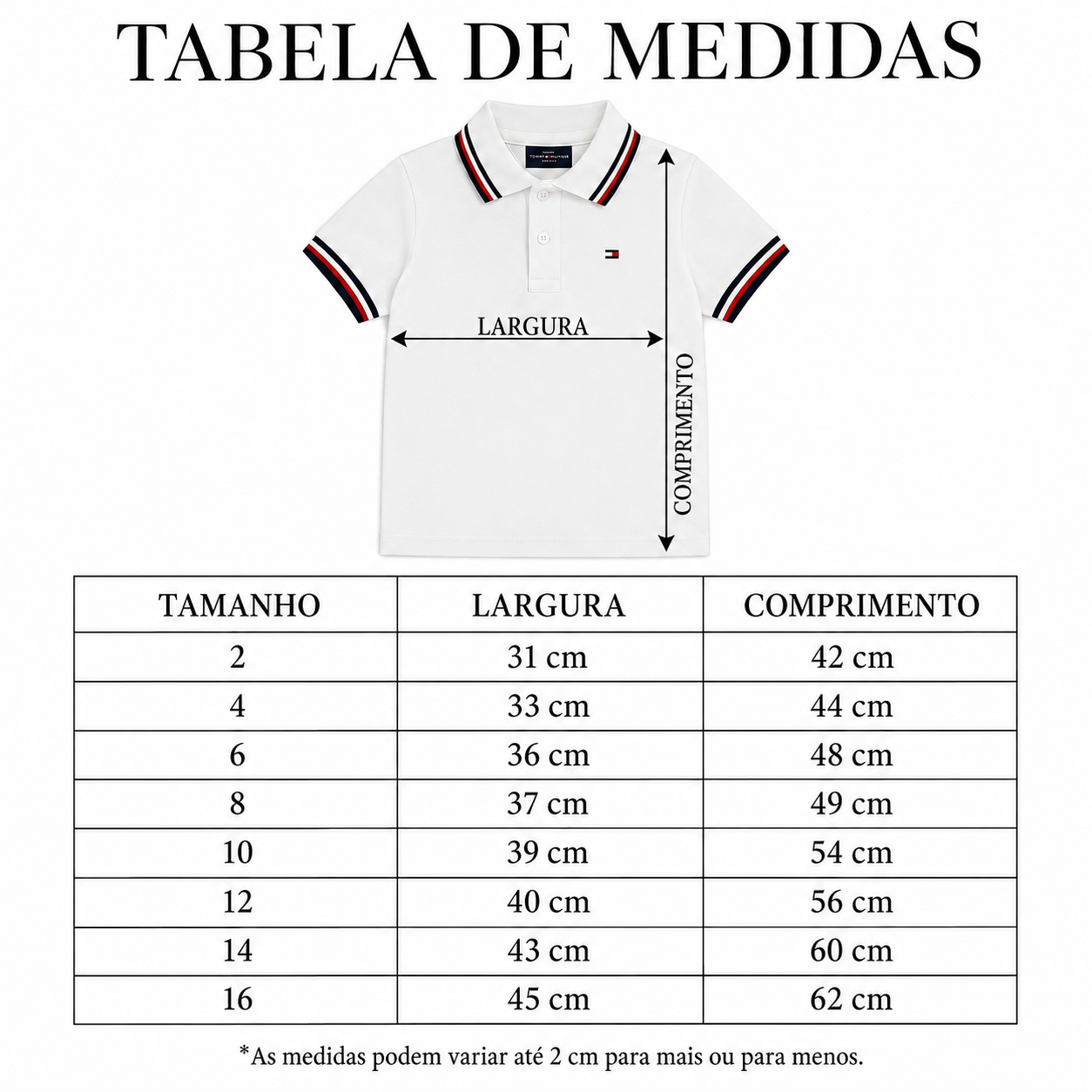 Camiseta Polo NK Infantil - Última Peça