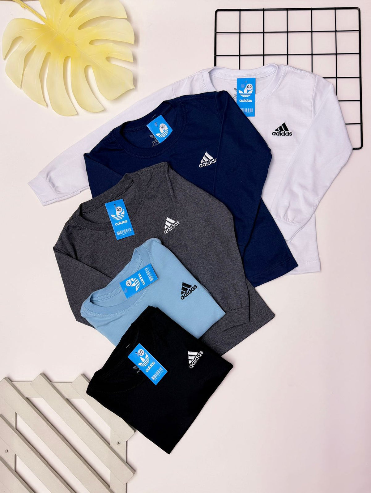 Camiseta ADD Manga Longa Algodão Infantil