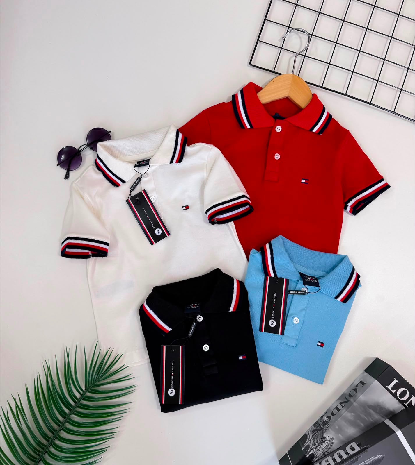 Camiseta Polo TH Lançamento Infantil - Últimas Peças