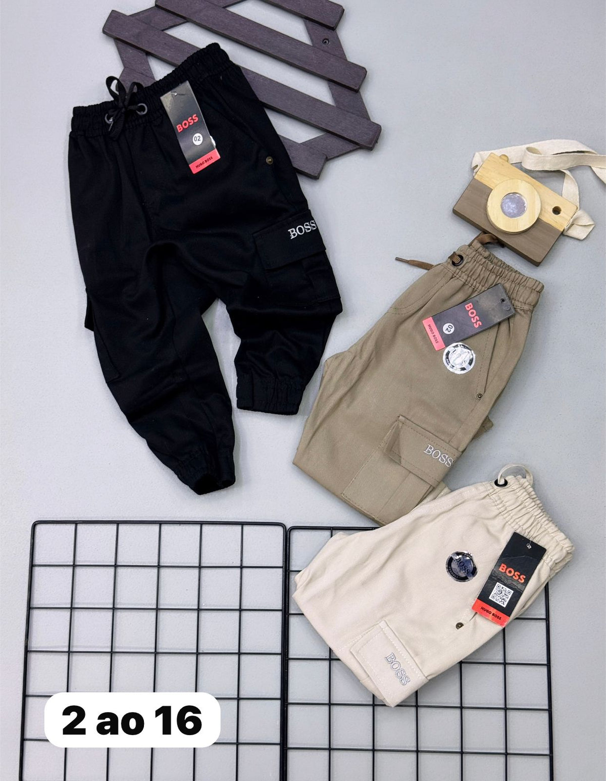 Calça Cargo Brim HB