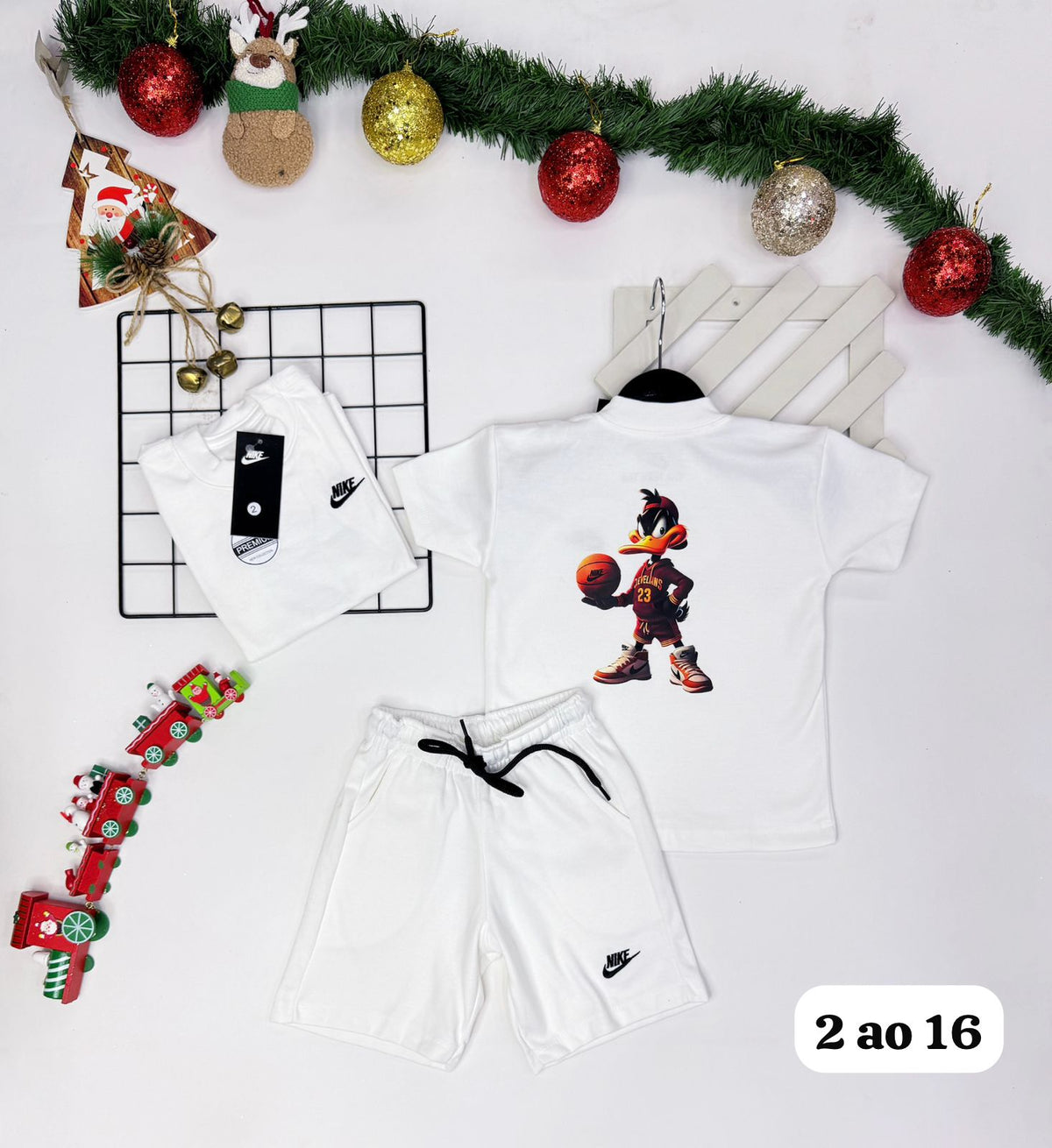 Conjunto Verão Suedine NK Infantil