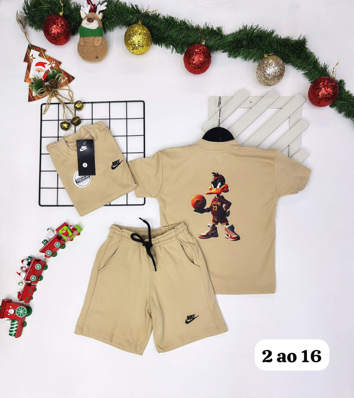 Conjunto Verão Suedine NK Infantil
