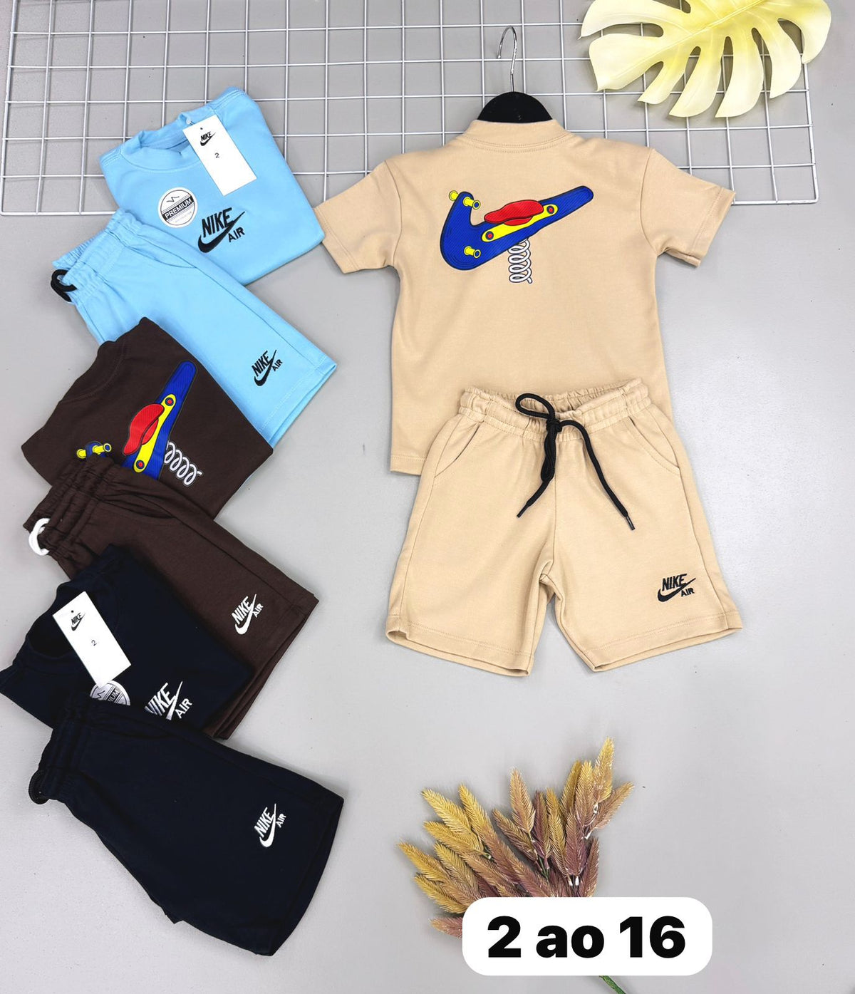Conjunto Verão Suedine NK Infantil