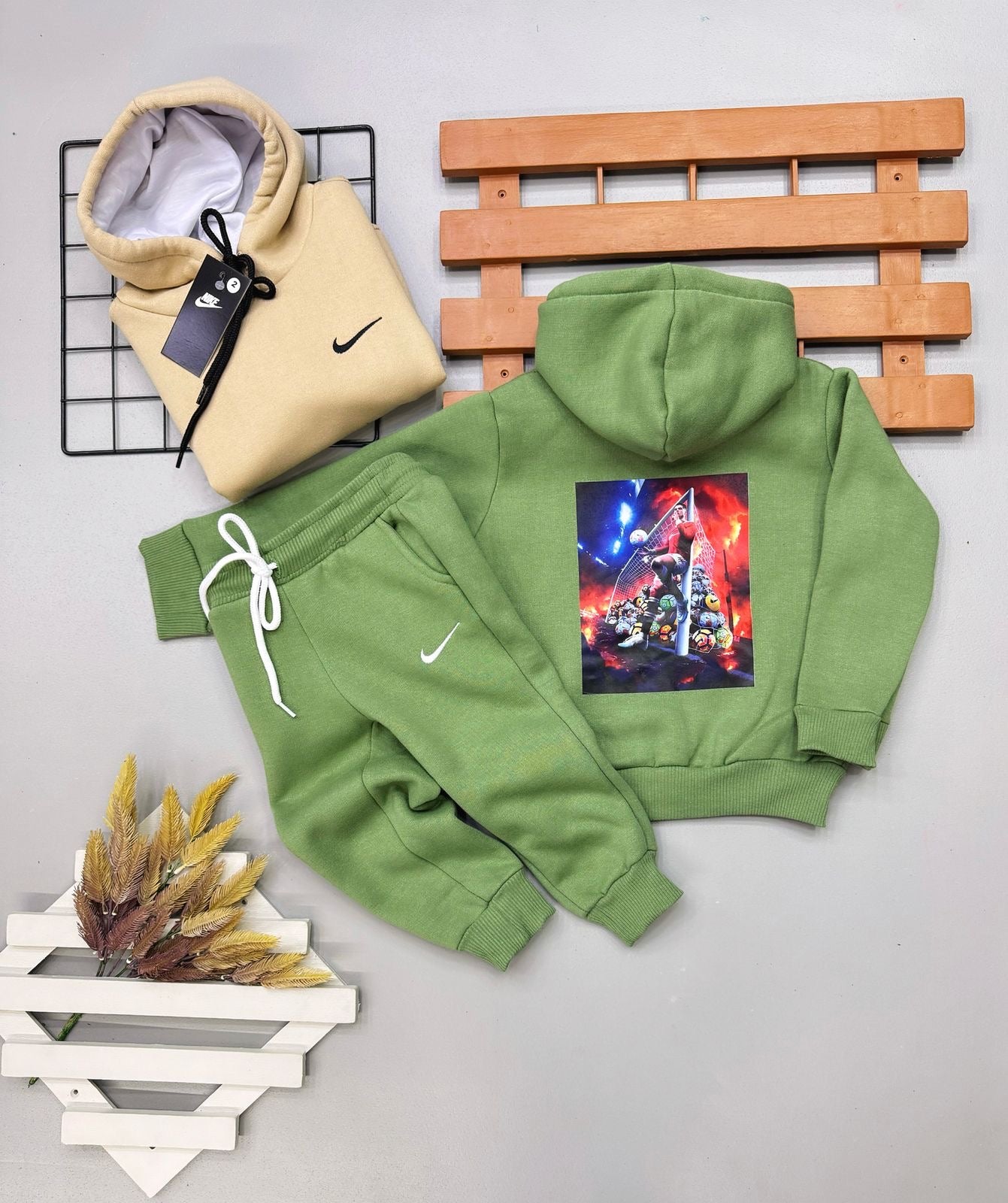 Conjunto Moletom NK CR7 Infantil