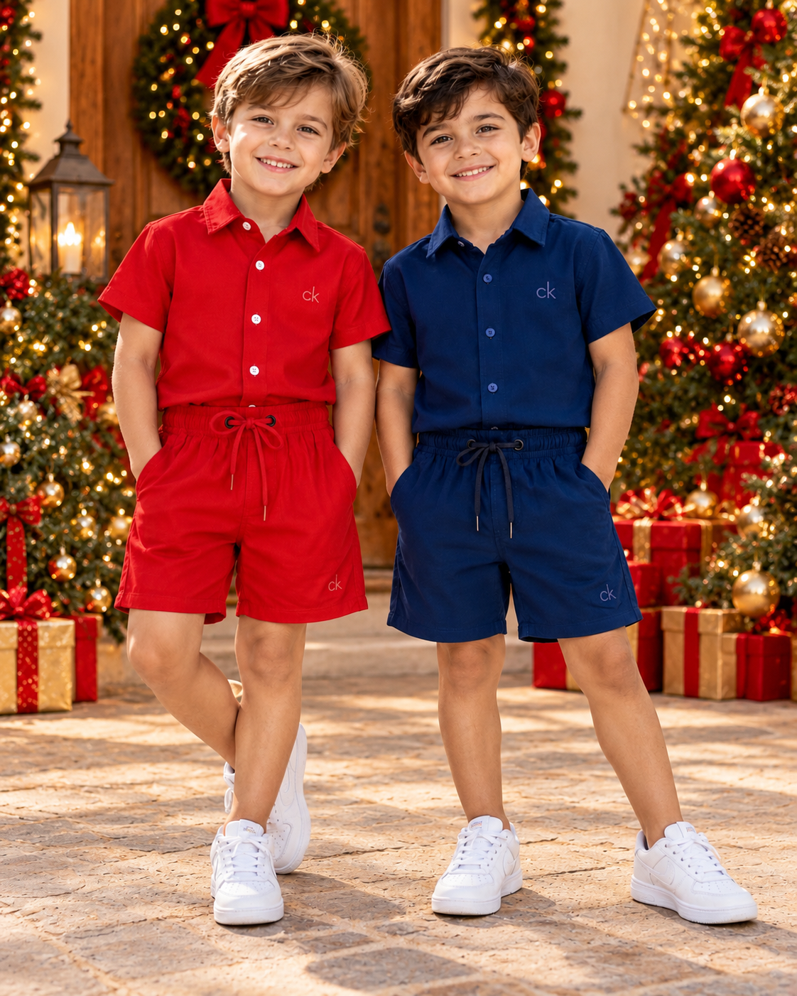 Conjunto Mauricinho Natal CK Infantil