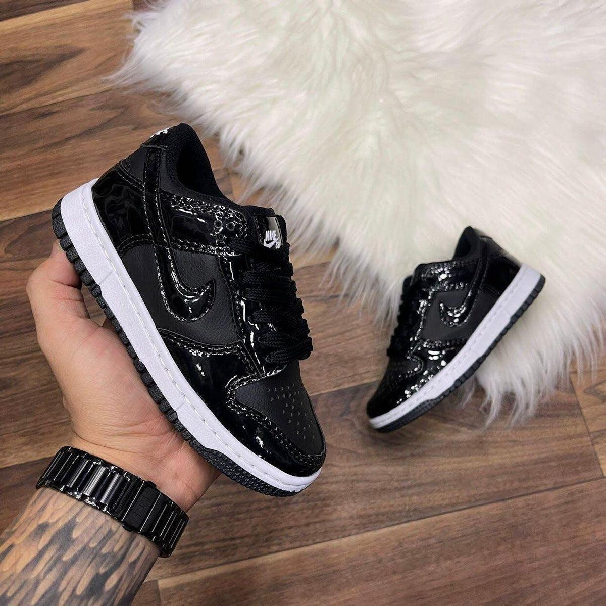 Tênis Dunk Verniz - LANÇAMENTO KIDS 2024 - Loja do Bryan