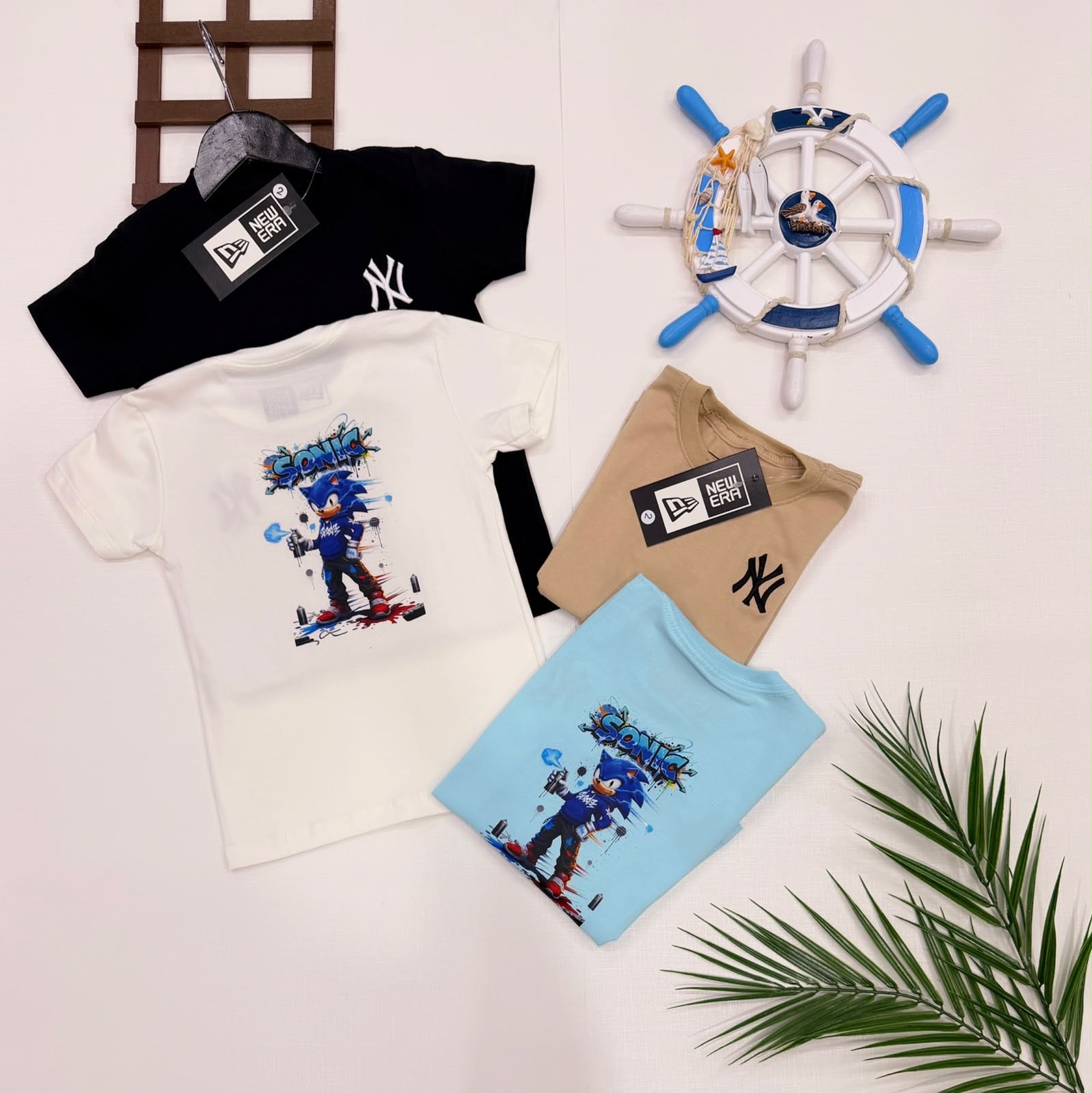 Camiseta NEW Sonic Infantil