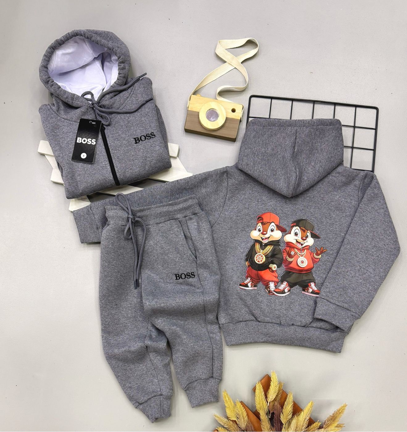 Conjunto Moletom HB Personagem Infantil