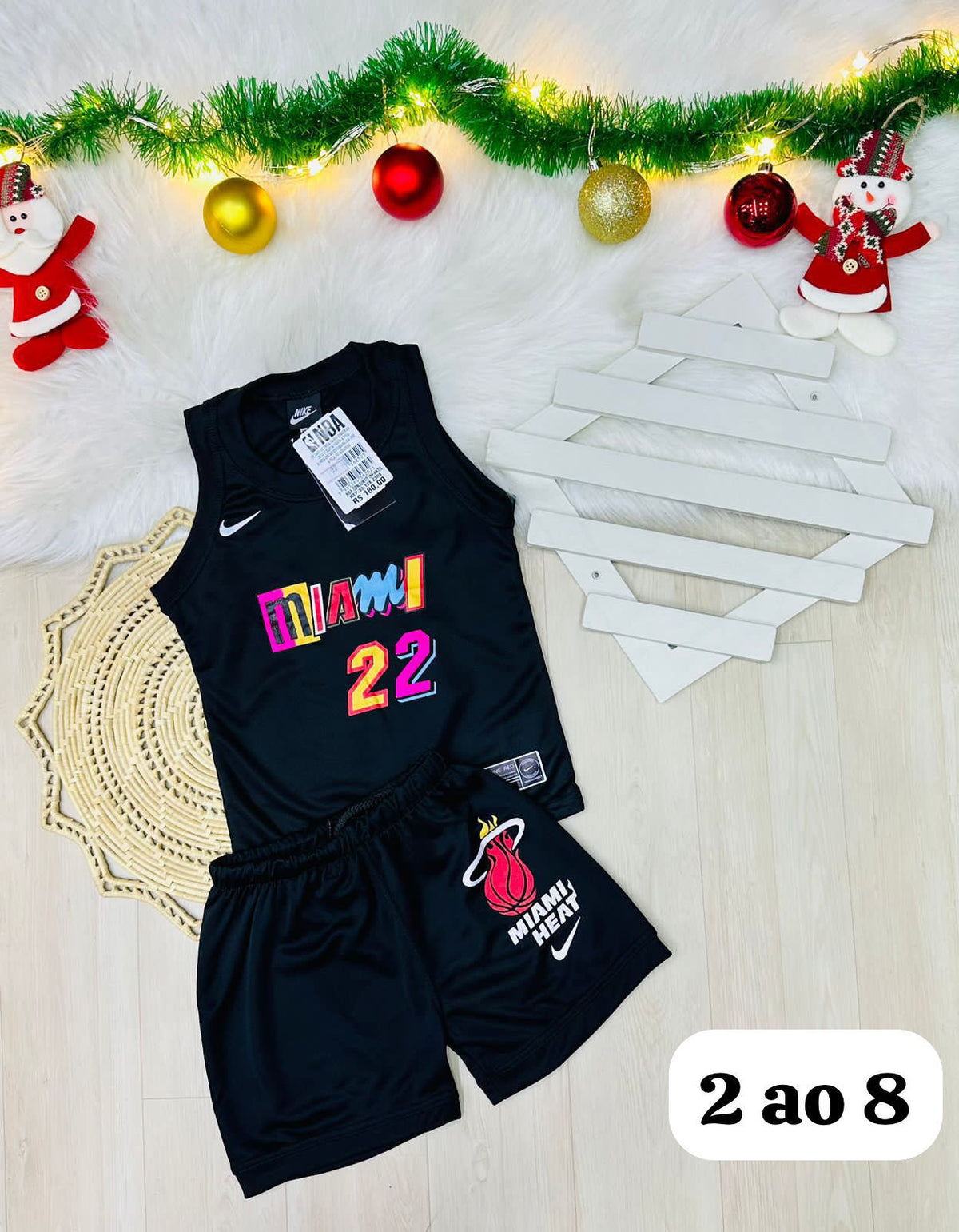 Conjunto Basquete NK Infantil- Última Peça