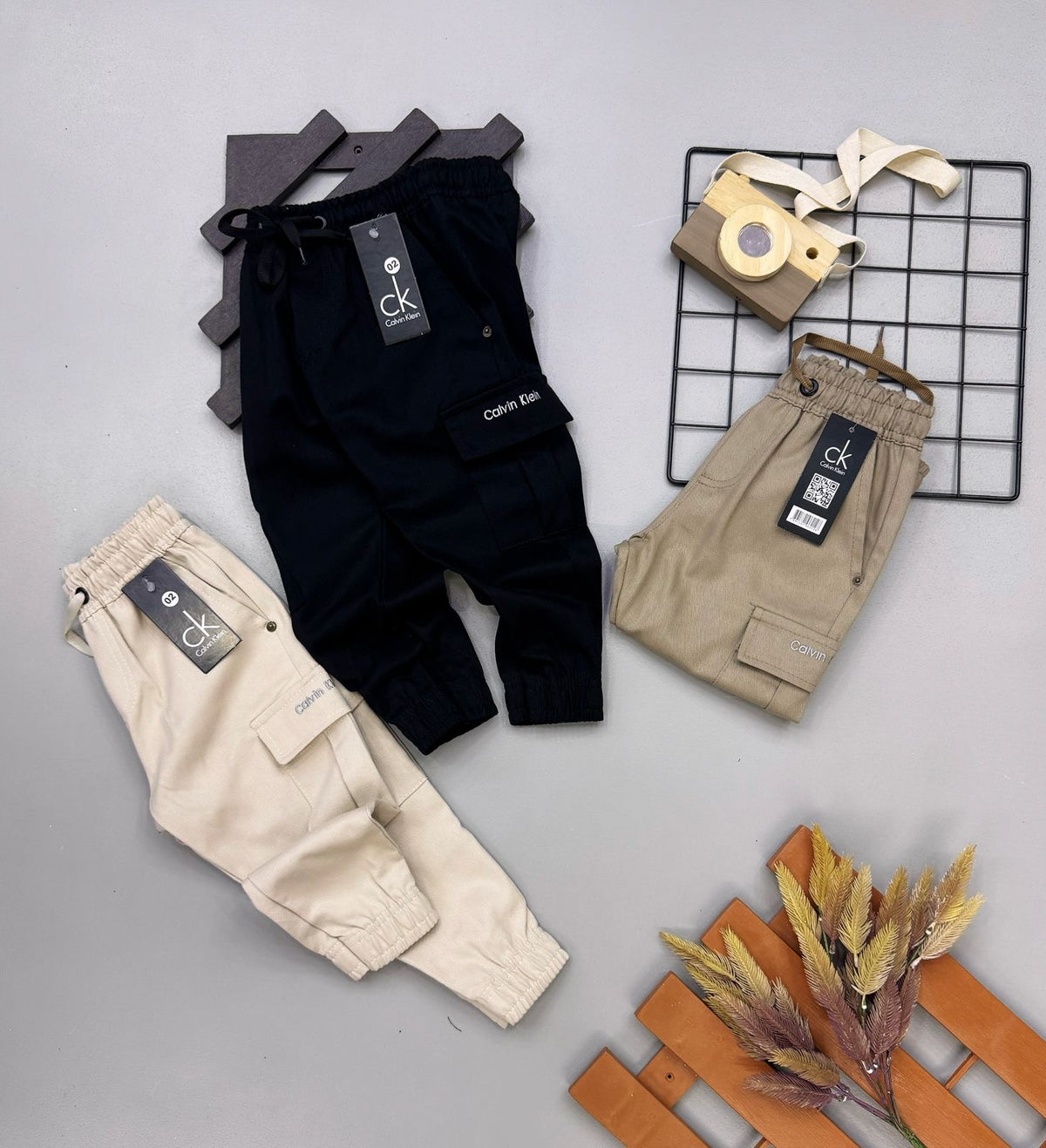 Calça Cargo Brim CK