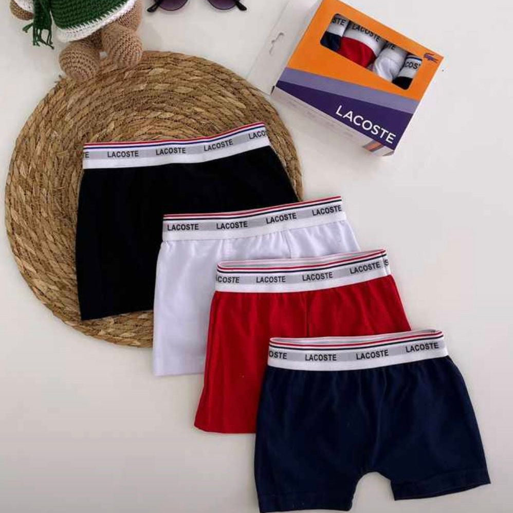 Kit 4 Cueca Box Lst Infantil