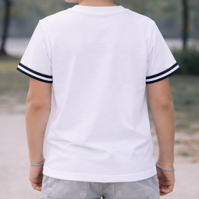 Camiseta NK Detalhe Básica Infantil