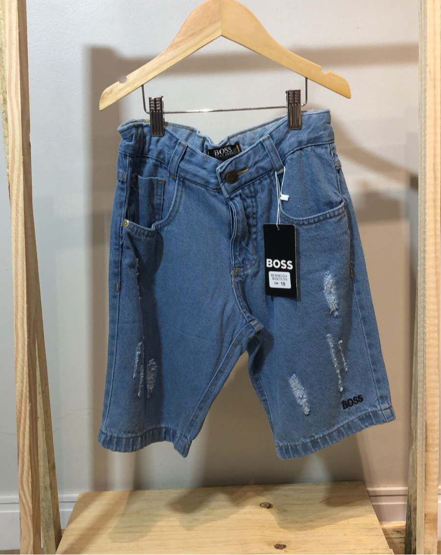 Bermuda HB Jeans Infantil - última peça