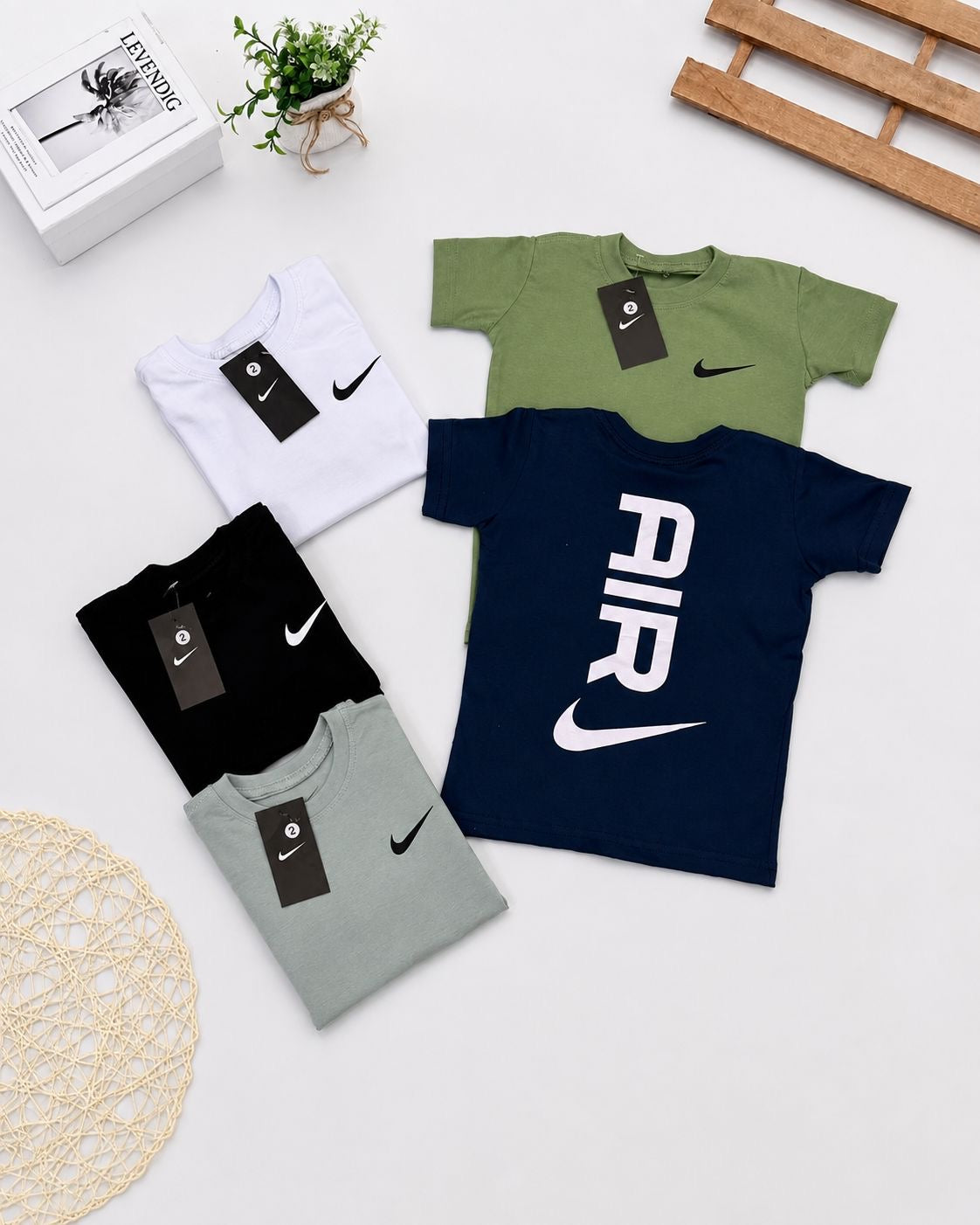 Camiseta NK Algodão Infantil