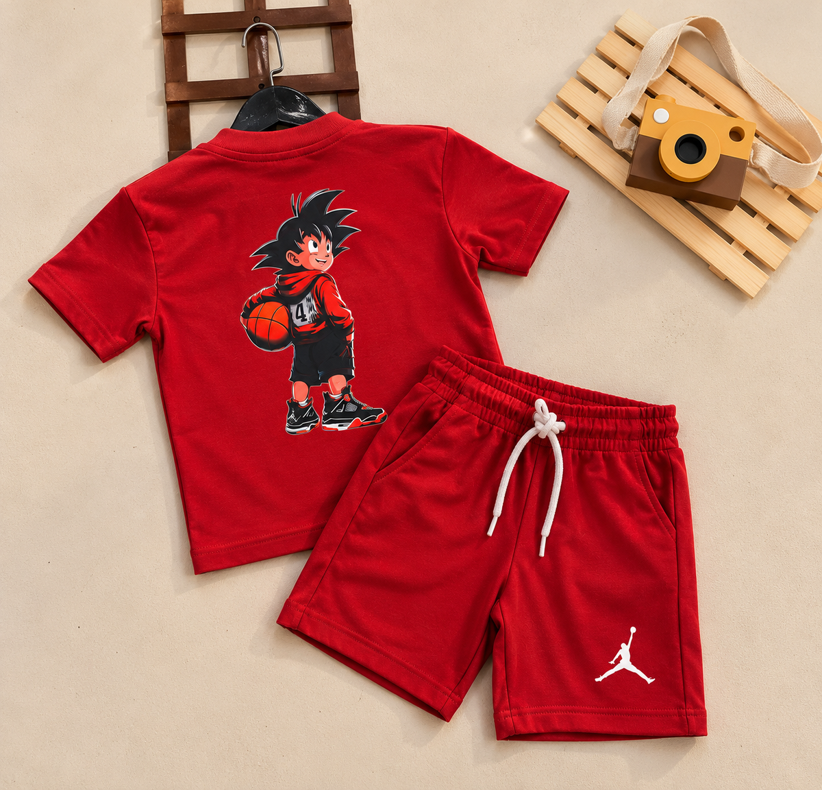 Conjunto Malhão Verão Suedine NK Infantil