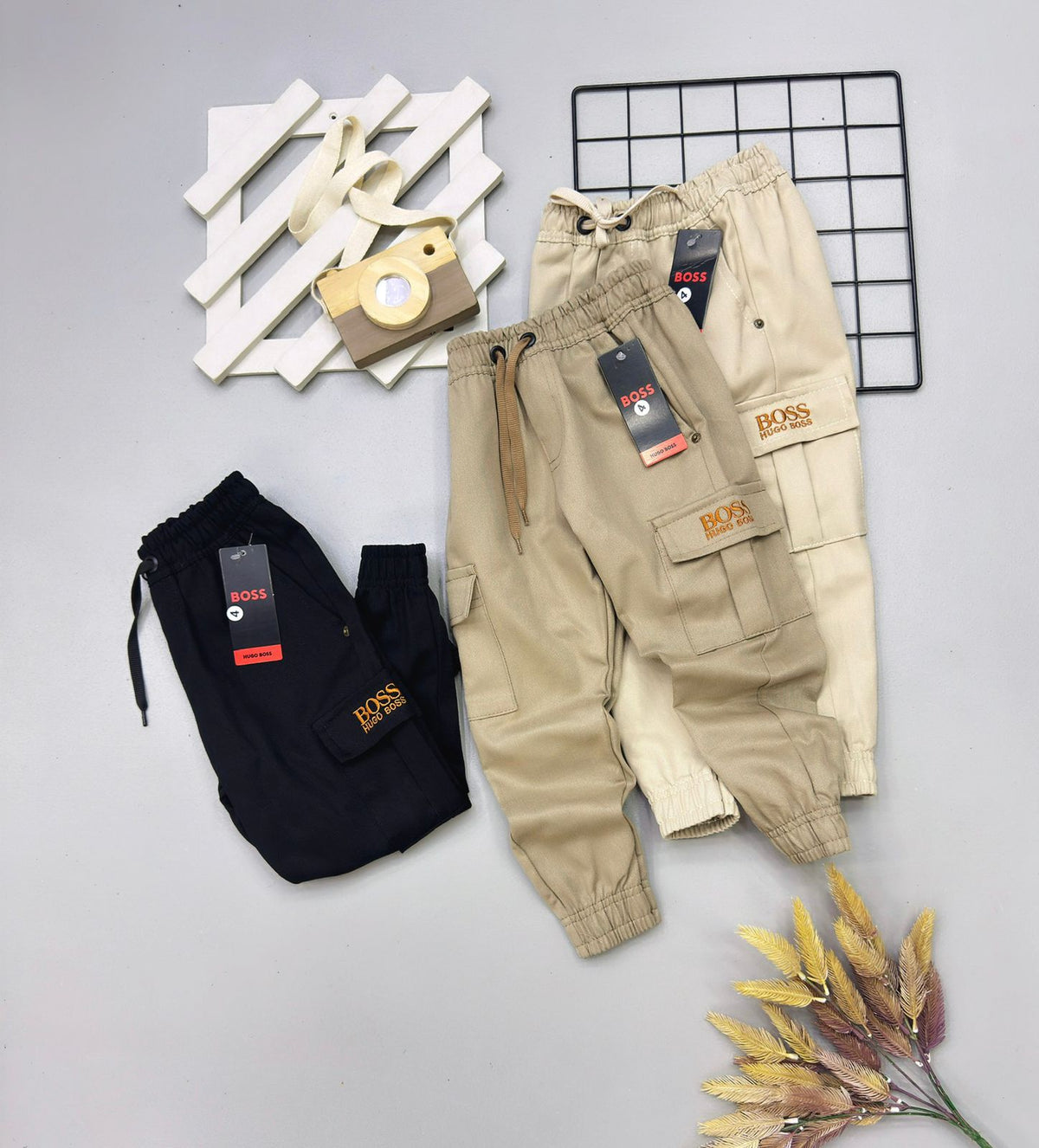 Calça Brim Cargo HB Infantil