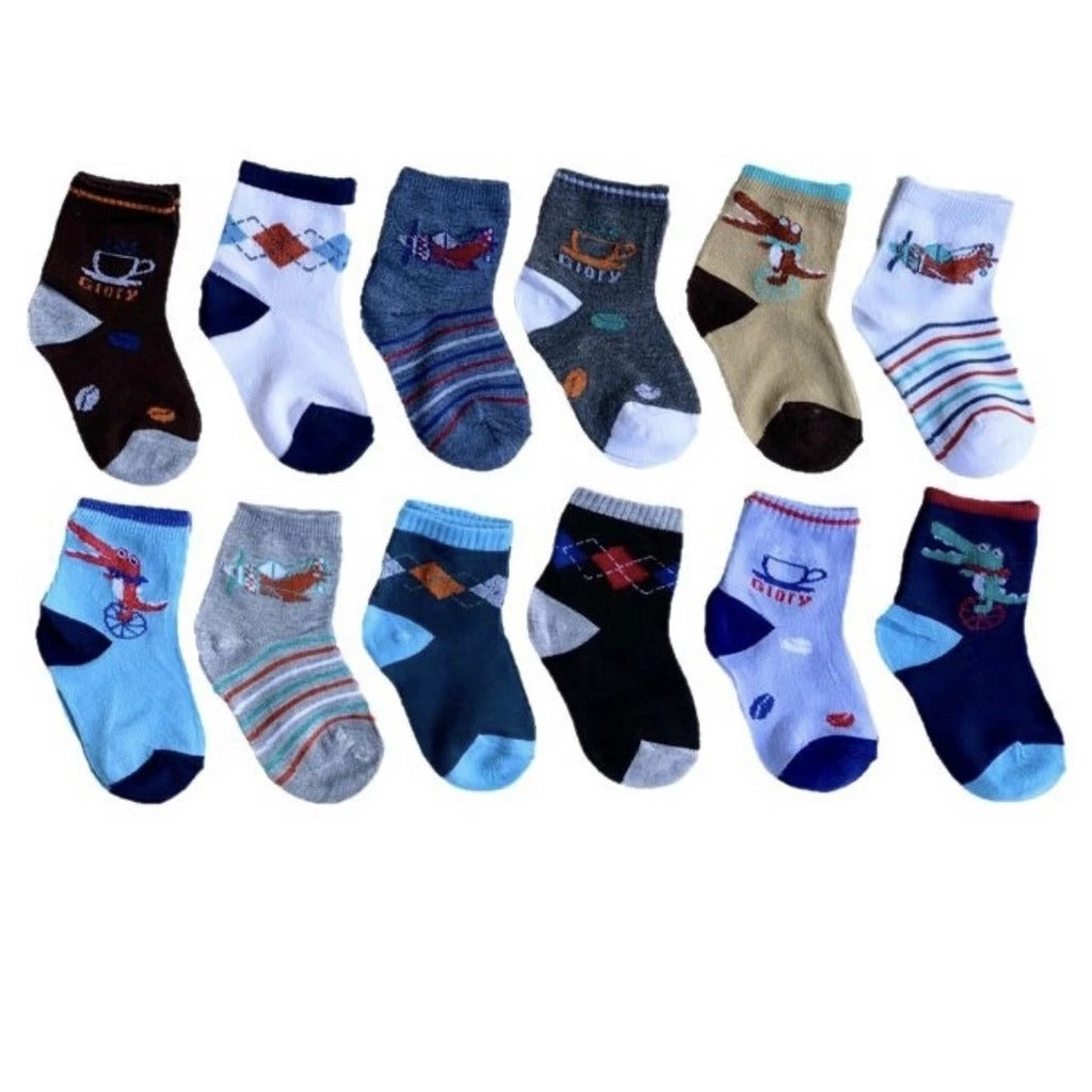 Kit 3 Pares de Meia Infantil Menino- Super Promoção!