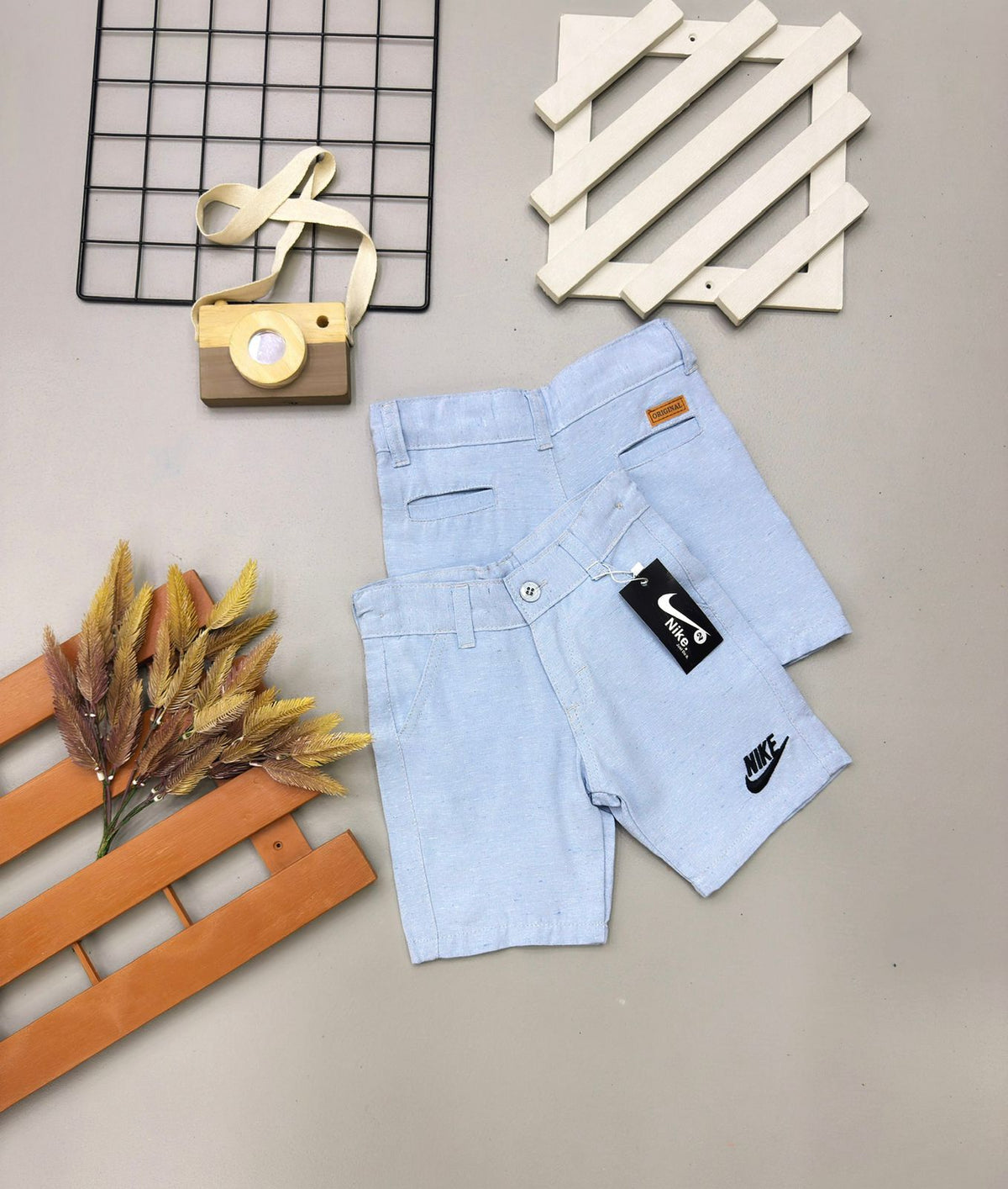 Bermuda NK Linho Infantil