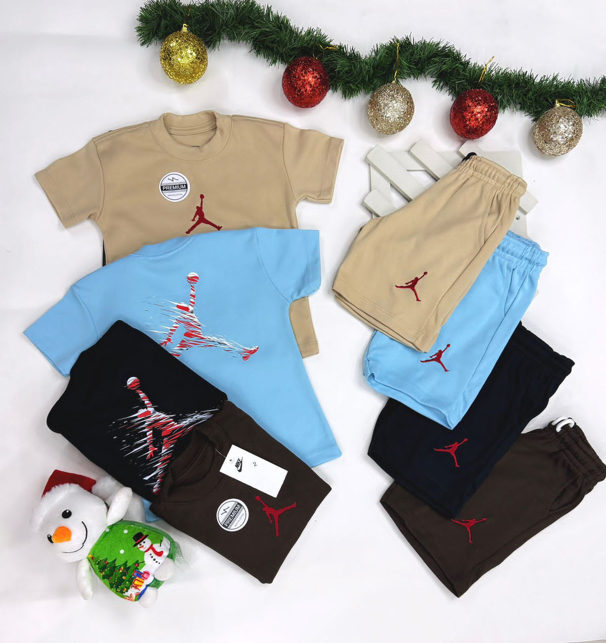 Conjunto Verão Suedine NK Infantil - Última Peça