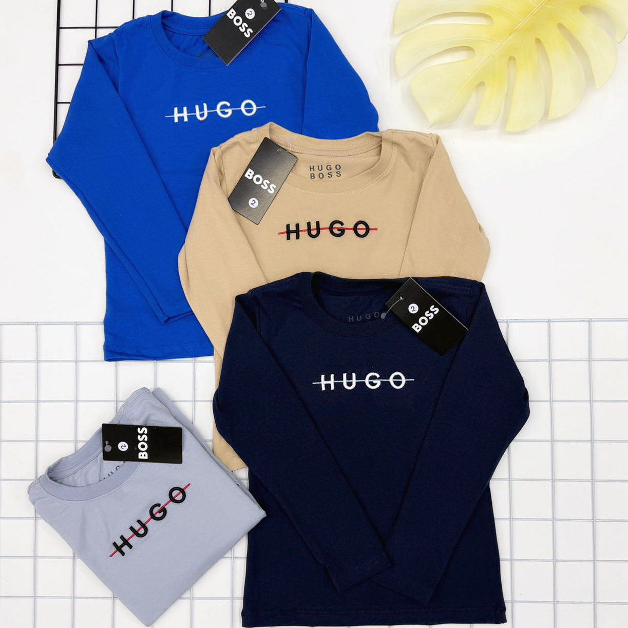 Camiseta HB Manga Longa Infantil - TAMANHO 10