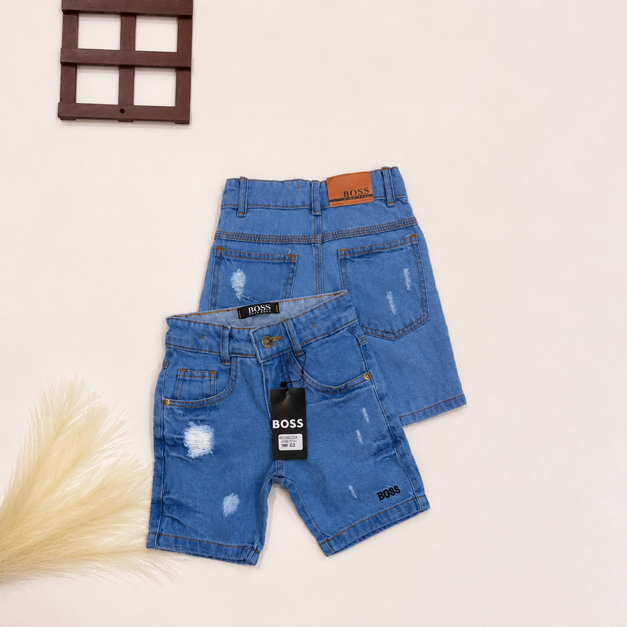 Bermuda Jeans HB Infantil