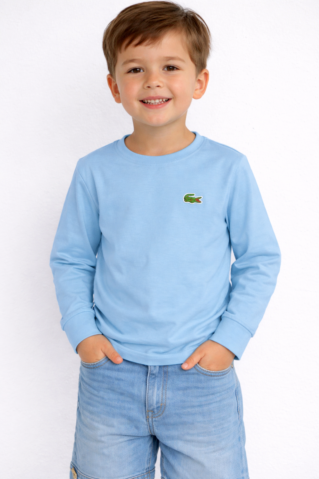 Camiseta LST Manga Longa Algodão Infantil