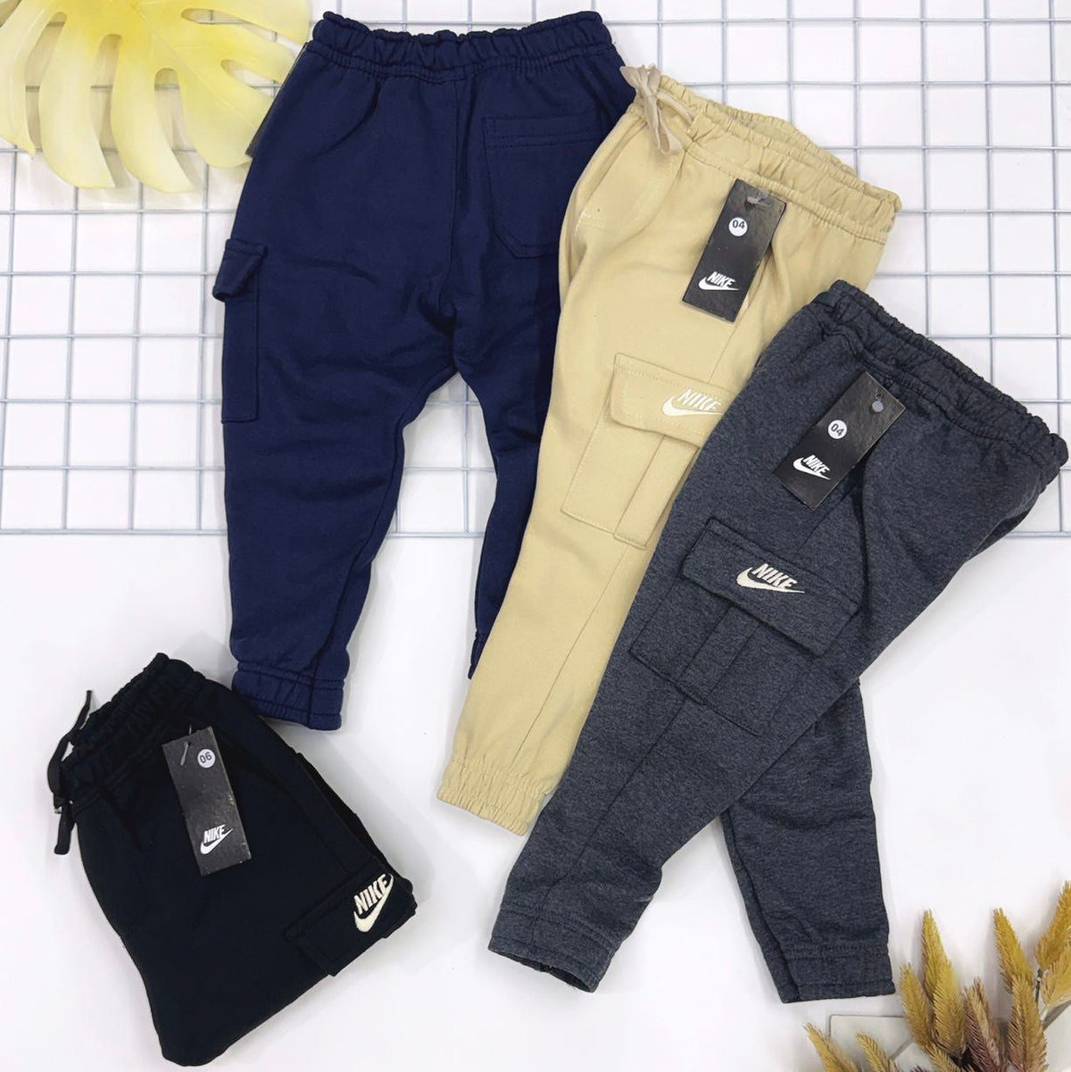 Calça Cargo Moletom nk