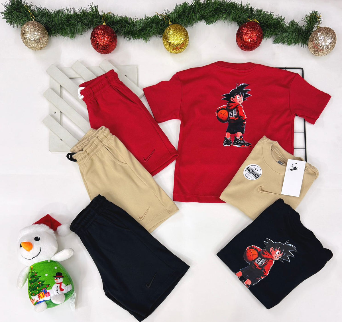 Conjunto Malhão Verão Suedine NK Infantil