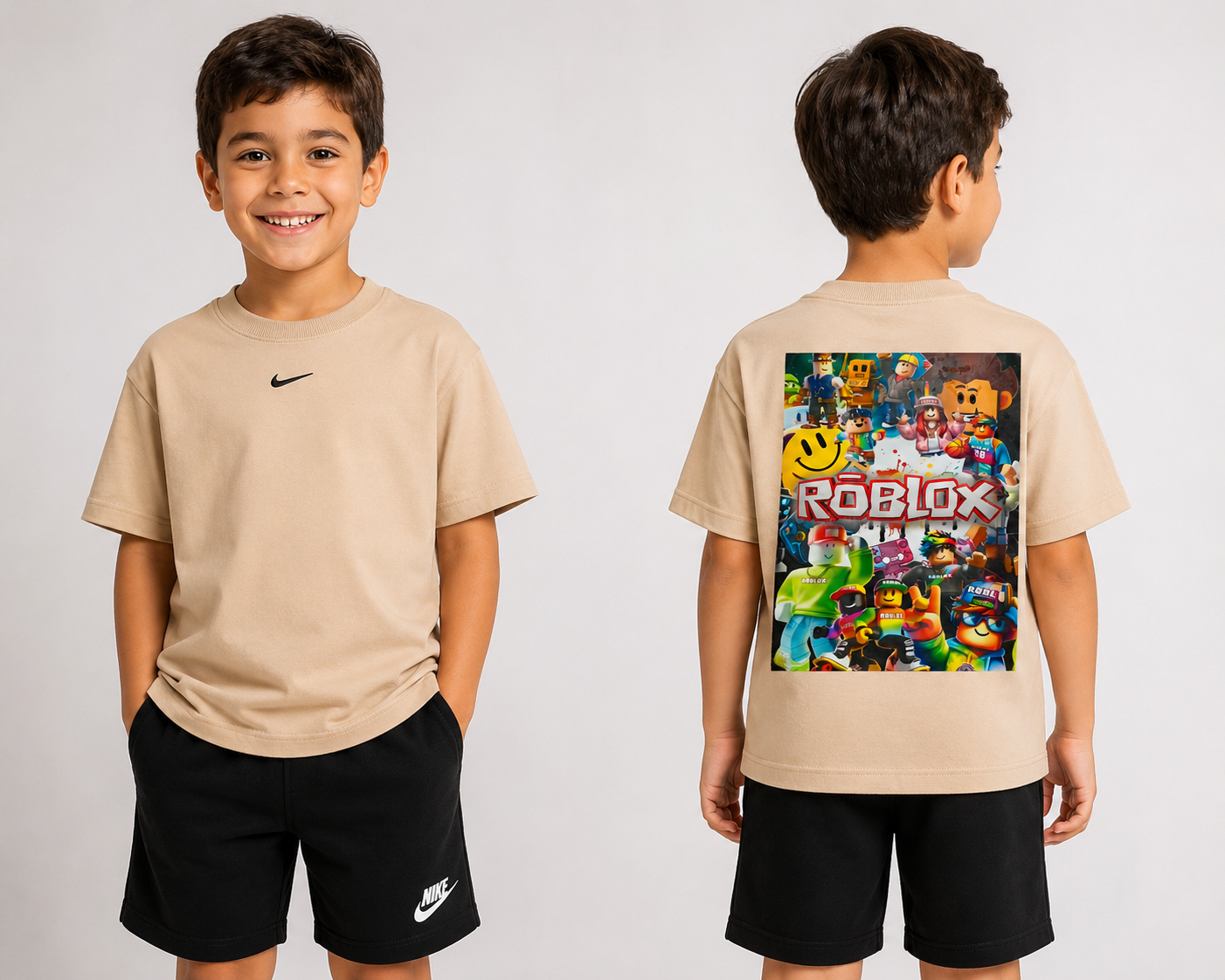 Camiseta NK Detalhe Básica Infantil