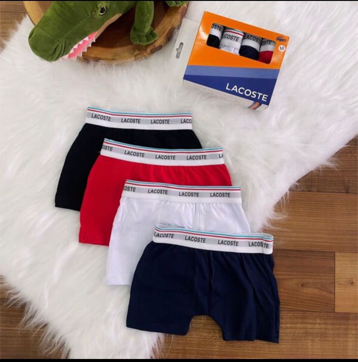 Kit 4 Cueca Box LST Infantil