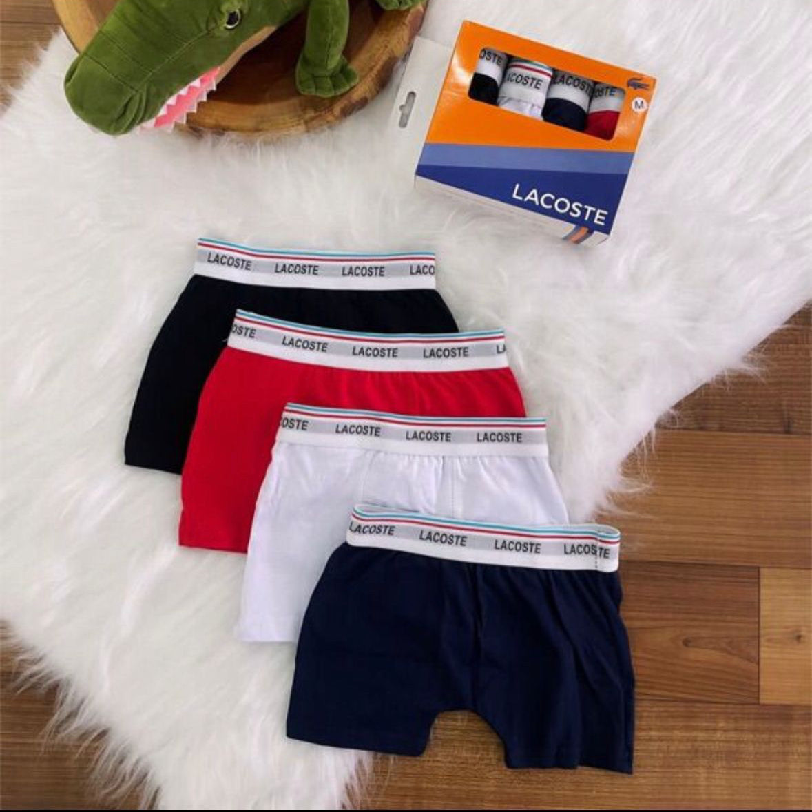 Kit 4 Cueca Box LST Infantil