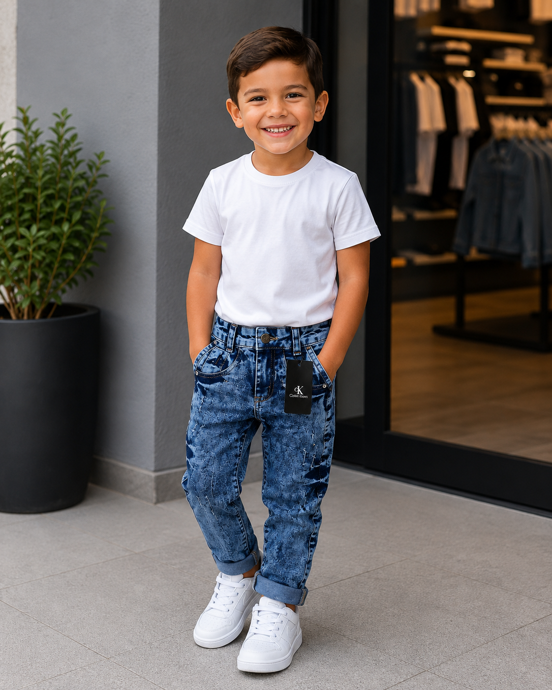 Calça Jeans CK Infantil