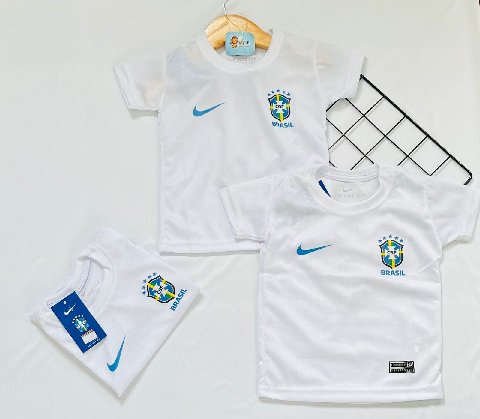 Camiseta do Brasil Dry Fit NK 2026 Infantil