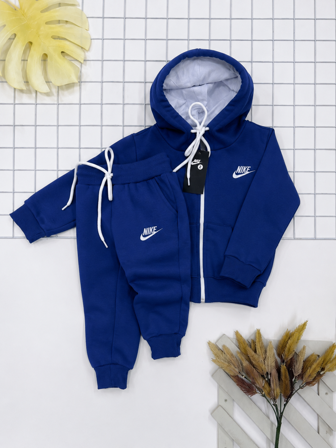 Conjunto Moletom NK Infantil- última peça