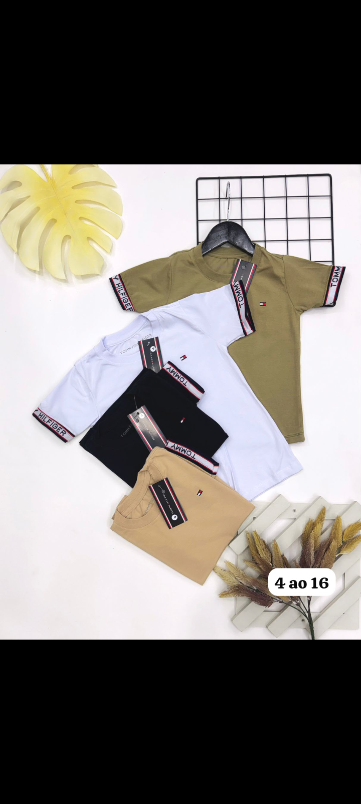 Camiseta TH Básica Infantil