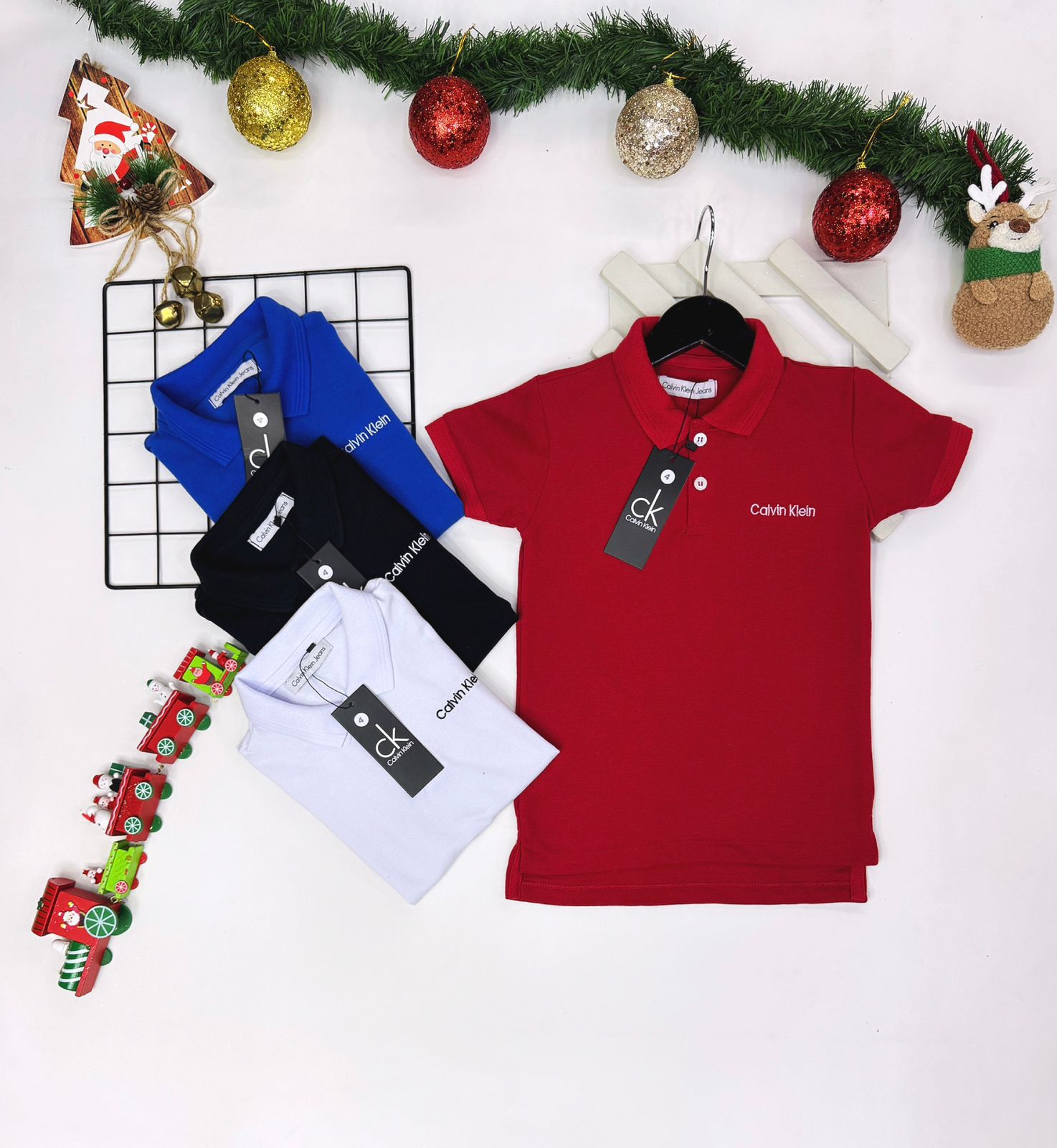 Camiseta Polo Ck Infantil - Última Peça