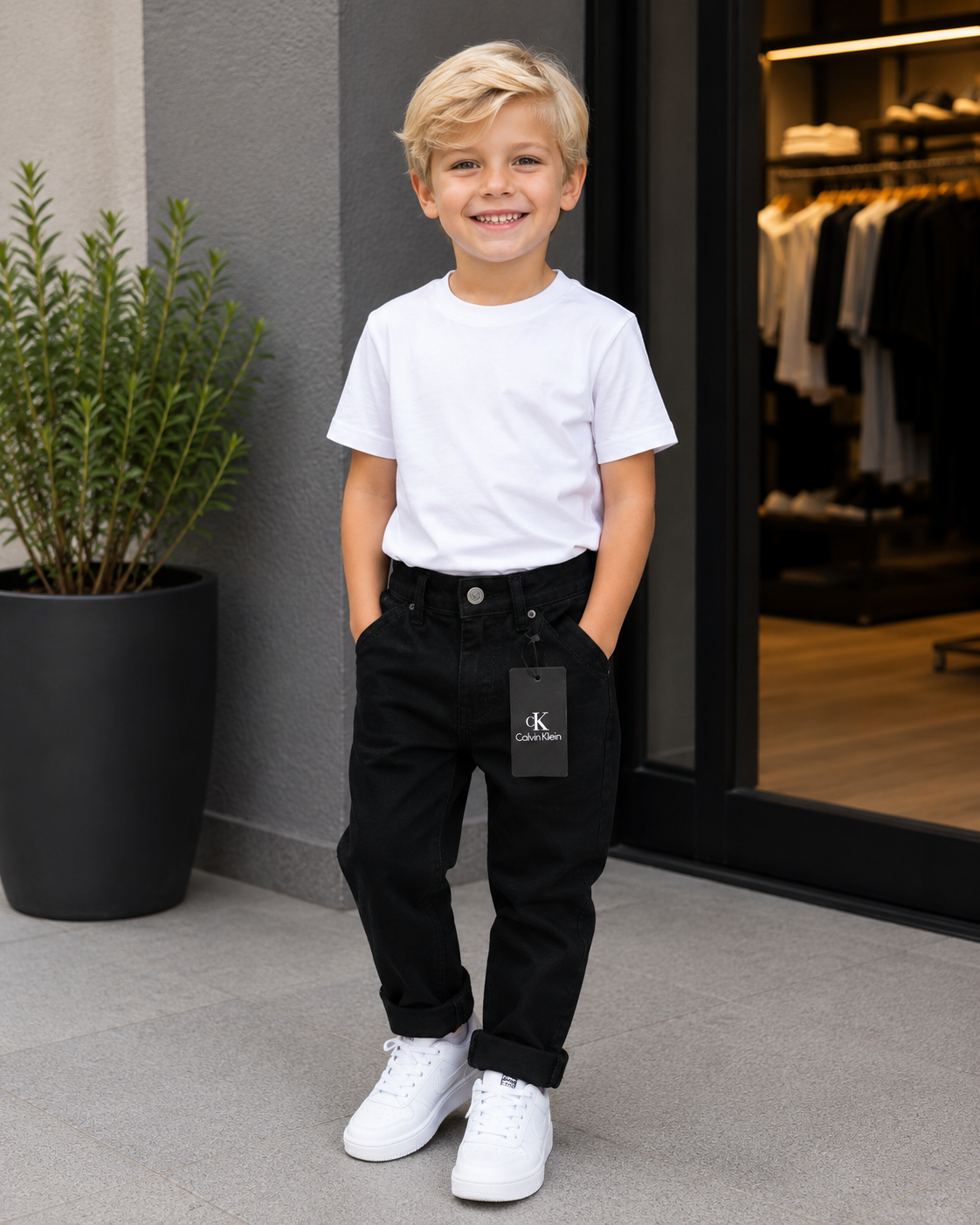 Calça Sarja CK infantil -Últimas Peças