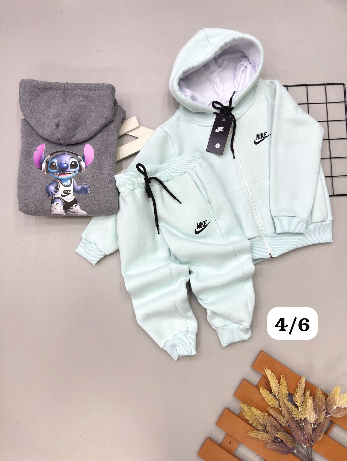 Conjunto Moletom NK Stitch Infantil