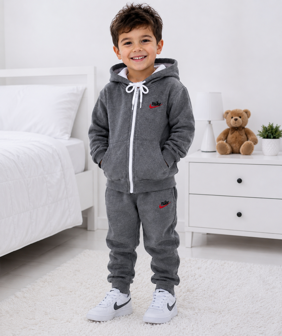 Conjunto Moletom NK Tamanho - Última Peça