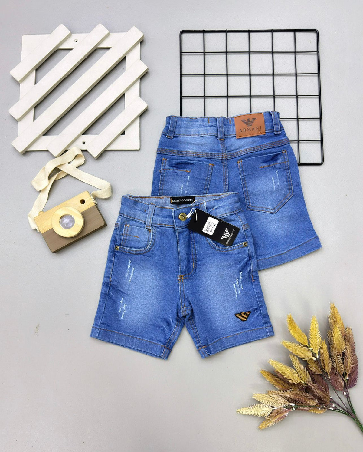 Bermuda Jeans EA7 Infantil