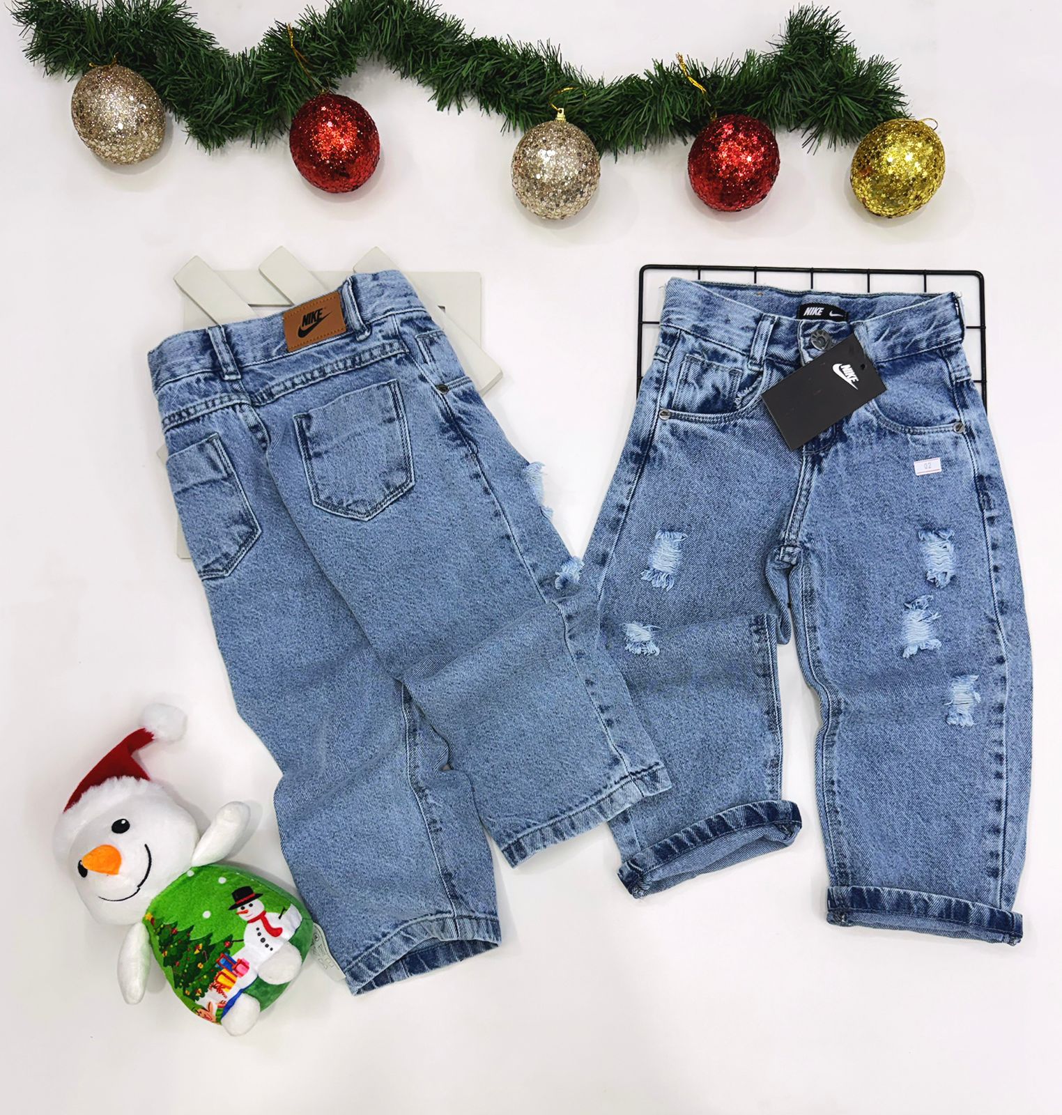 Calça Jeans Jogador Nk Infantil