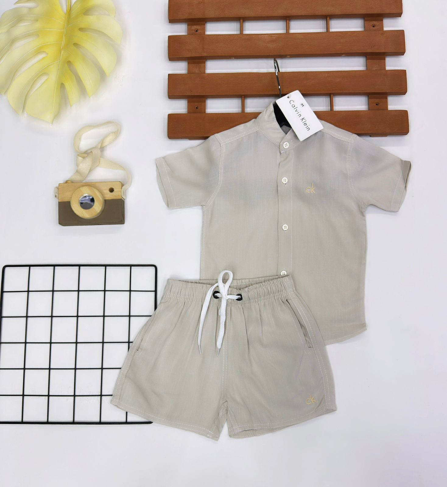 Conjunto Mauricinho Verão CK Infantil