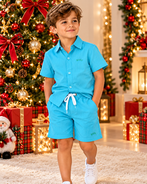 Conjunto Mauricinho Natal HB Infantil