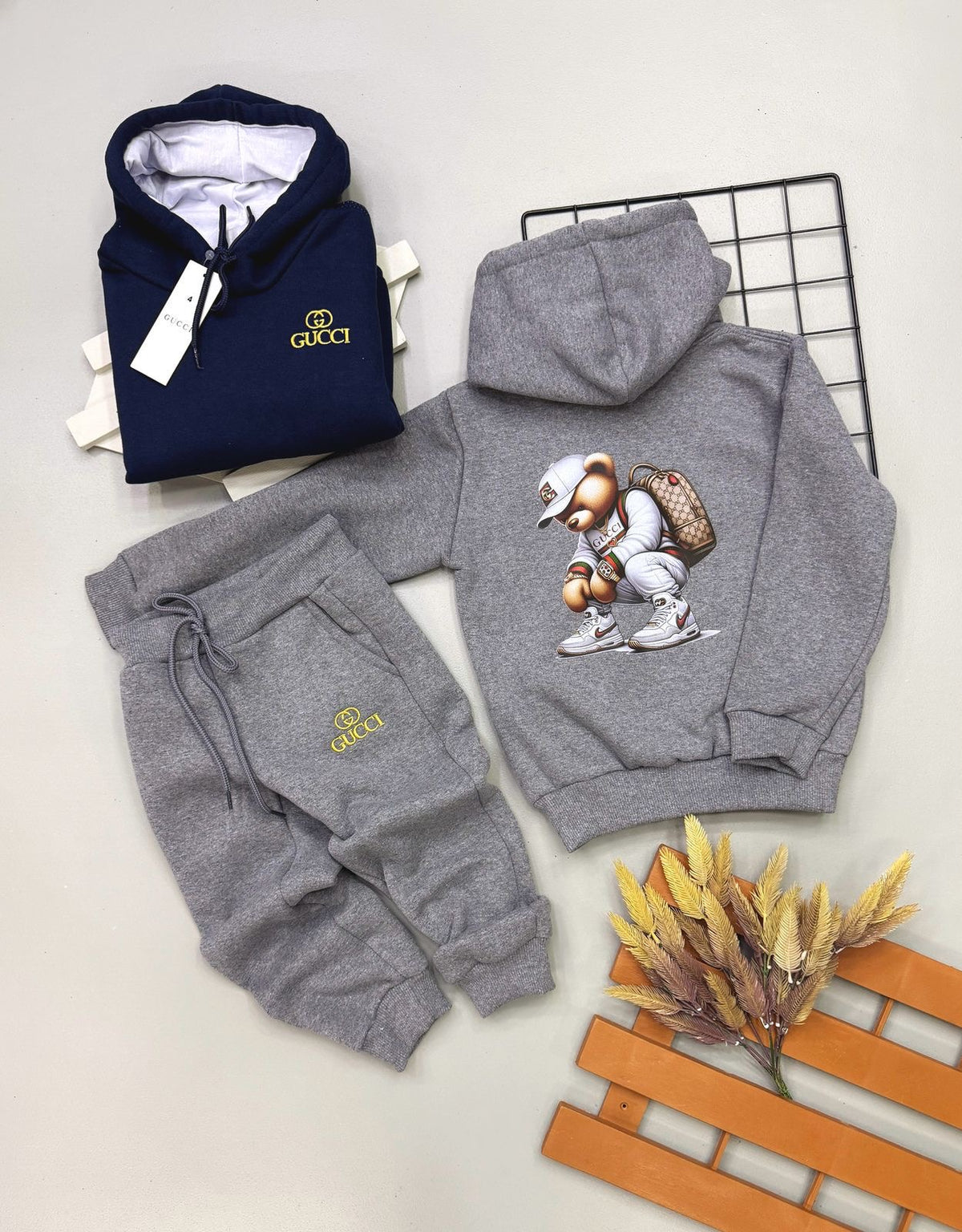 Conjunto Moletom GC Urso Infantil