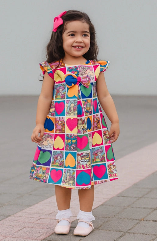 Vestido Estampado Infantil