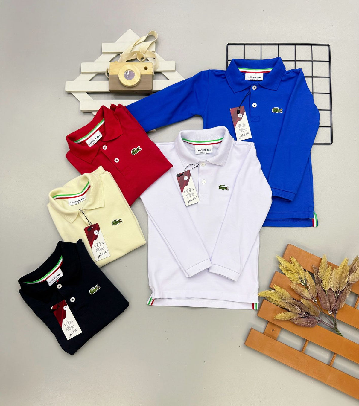 Camiseta Polo Manga Longa LST Infantil