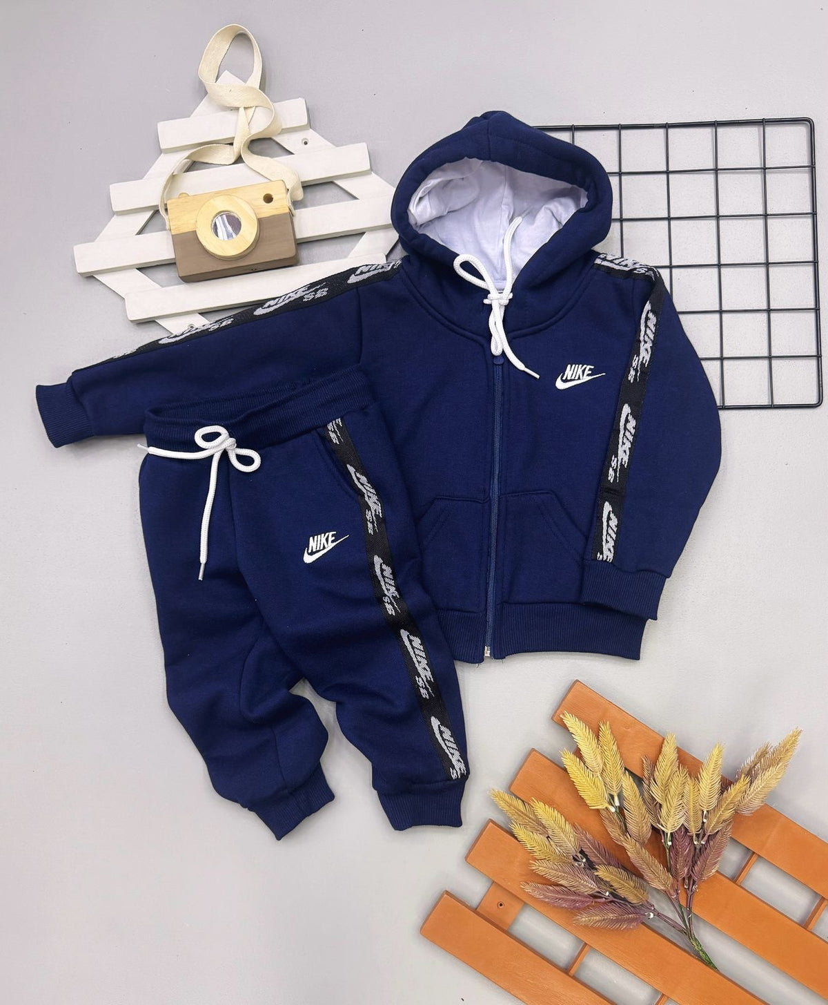 Conjunto Moletom NK Listra Infantil