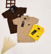 Camiseta Gola Polo Pique NK Infantil