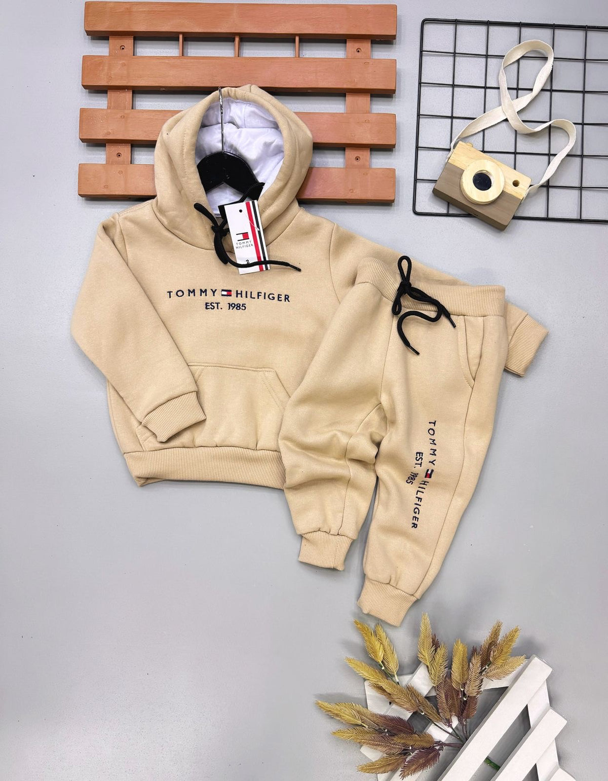 Conjunto Moletom TH Escrita Infantil